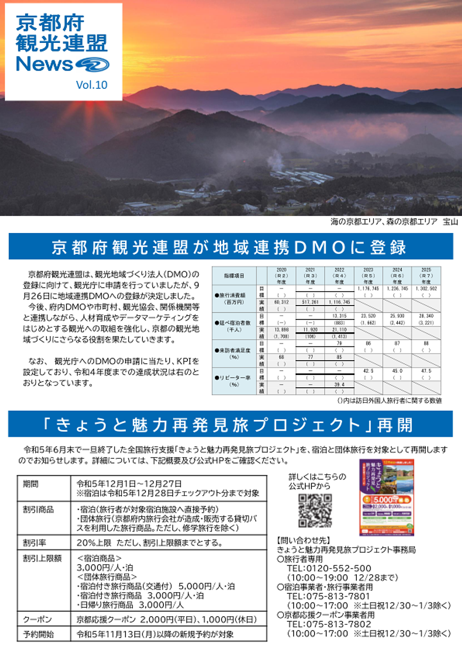 京都府観光連盟News vol.10